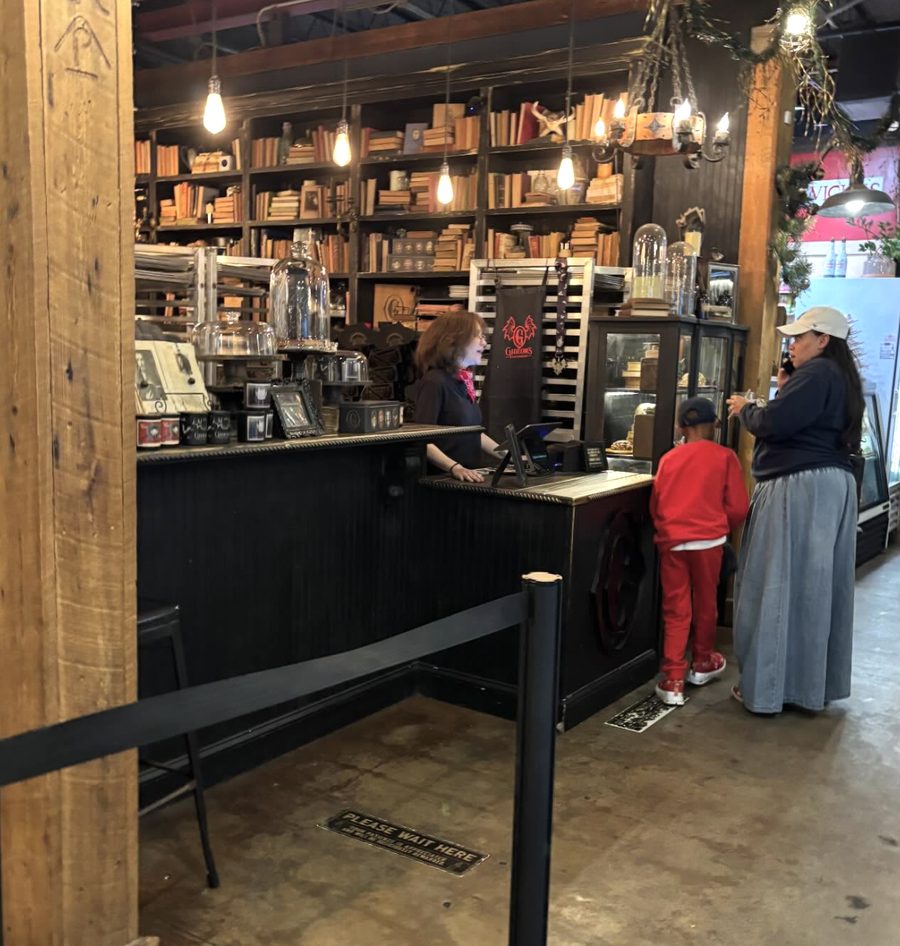 The counter inside Gideon&rsquo;s Bakehouse
